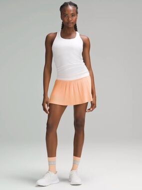 Pleat to Street Mid-Rise Skirt